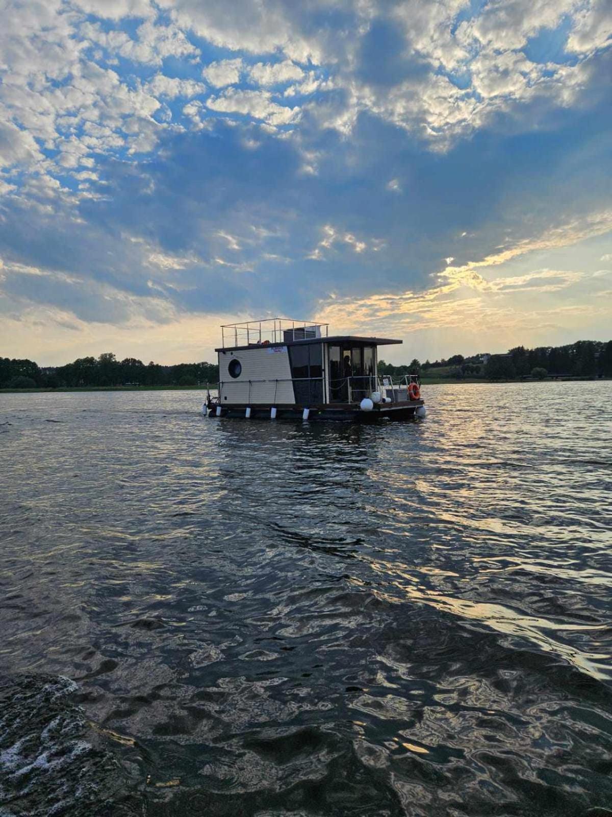Hotel Houseboat Gudowo Exterior foto